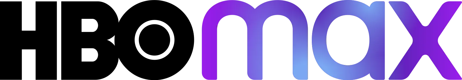 HBO Max logo, a catalog available on demand with Premium IPTV